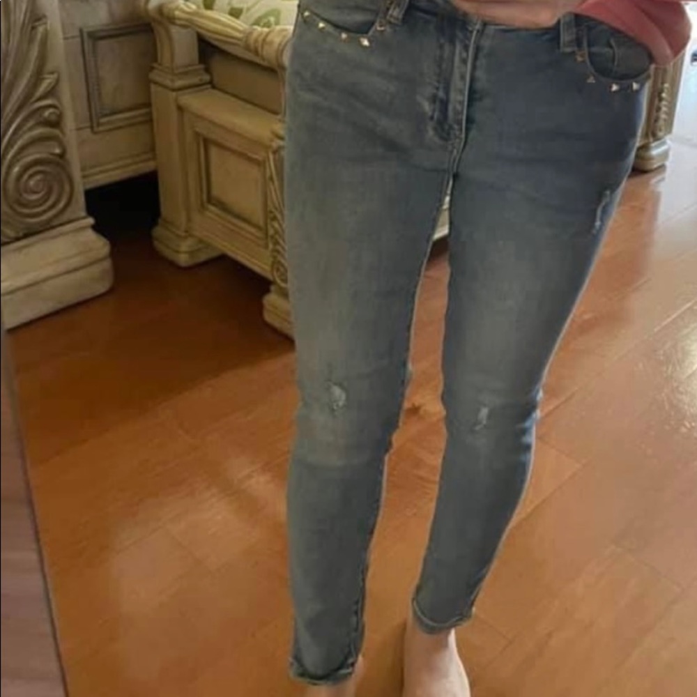 valentino rockstud jean ladies size 28